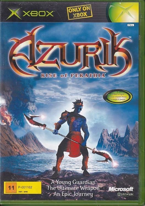 Azurik Rise of Perathia - XBOX - (B Grade) (Used) (Eng)